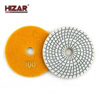 Hot selling 4 inch diamond polishing pad for hand tool