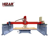 HIZAR HQQ600P CNC system automatic granite marble stone cutting machine with low price