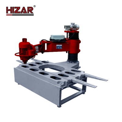 HIZAR Granite Sink Hole Cutting Machine granite sink hole machine