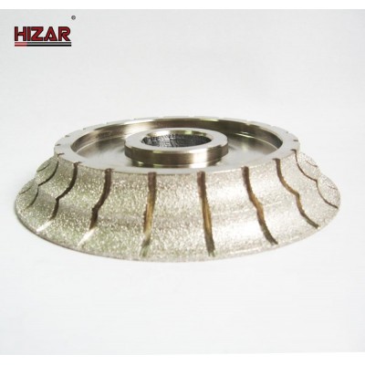 marble profile diamond cutting wheels to shape stone edge