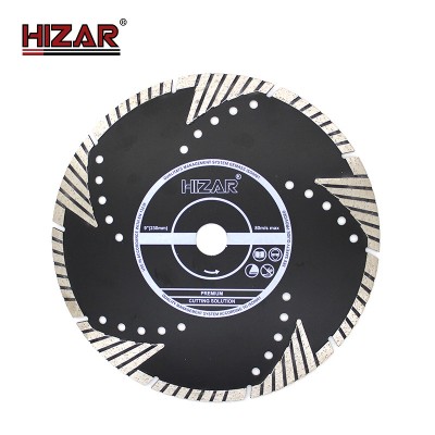 14'' 350mm Laser Welded Segmented Turbo Diamond cutting Blade for Hard Cured Concrete Cutting diamond saw blade