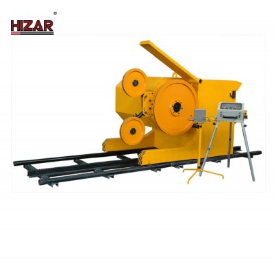 HIZAR HWS75 High quality rope cutting stone machine concrete wire saw machine